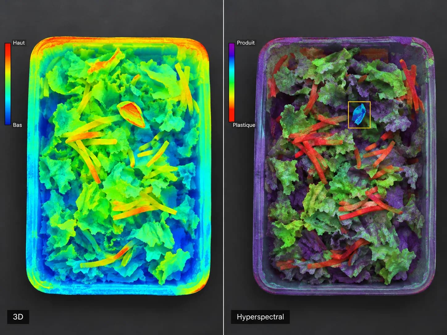 Vision industrielle : 3D et hyperspectral