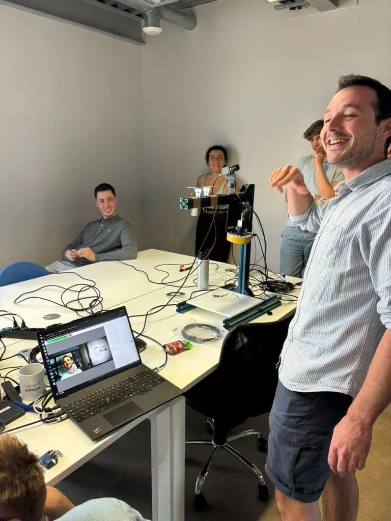 Hackaton interne à Compiègne. L'équipe Psycle teste la nouvelle version de PAP